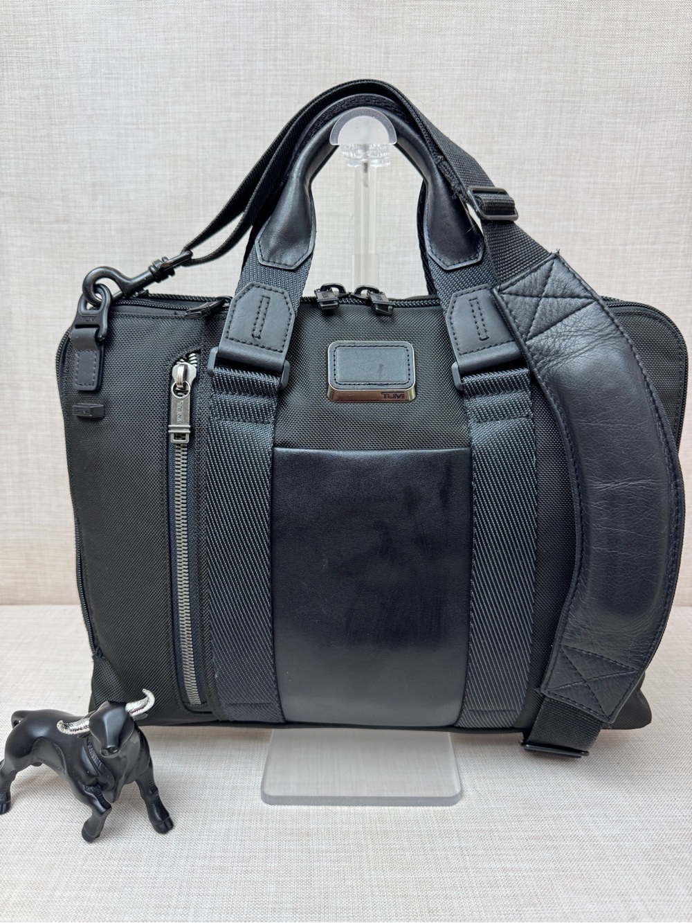TUMI Alpha Bravo Aviano Slim Briefcase.